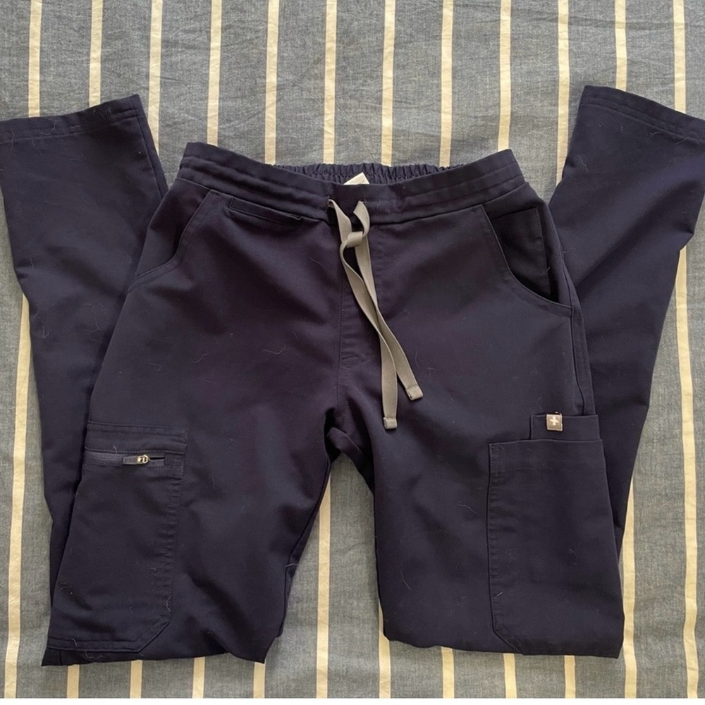 FIGS YOLA PANTS NAVY BLUE XSPetite